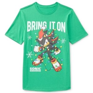 Sonic the Hedgehog Graphic Holiday T-Shirt